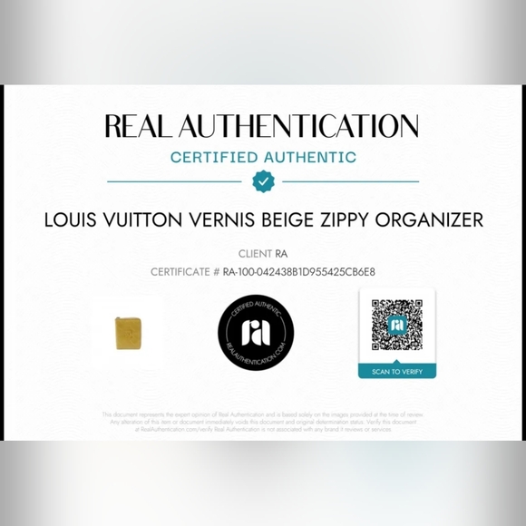 Louis Vuitton Monogram Vernis Compact Zippy Wallet W/ Box, Dustbag, & COA - Picture 16 of 16